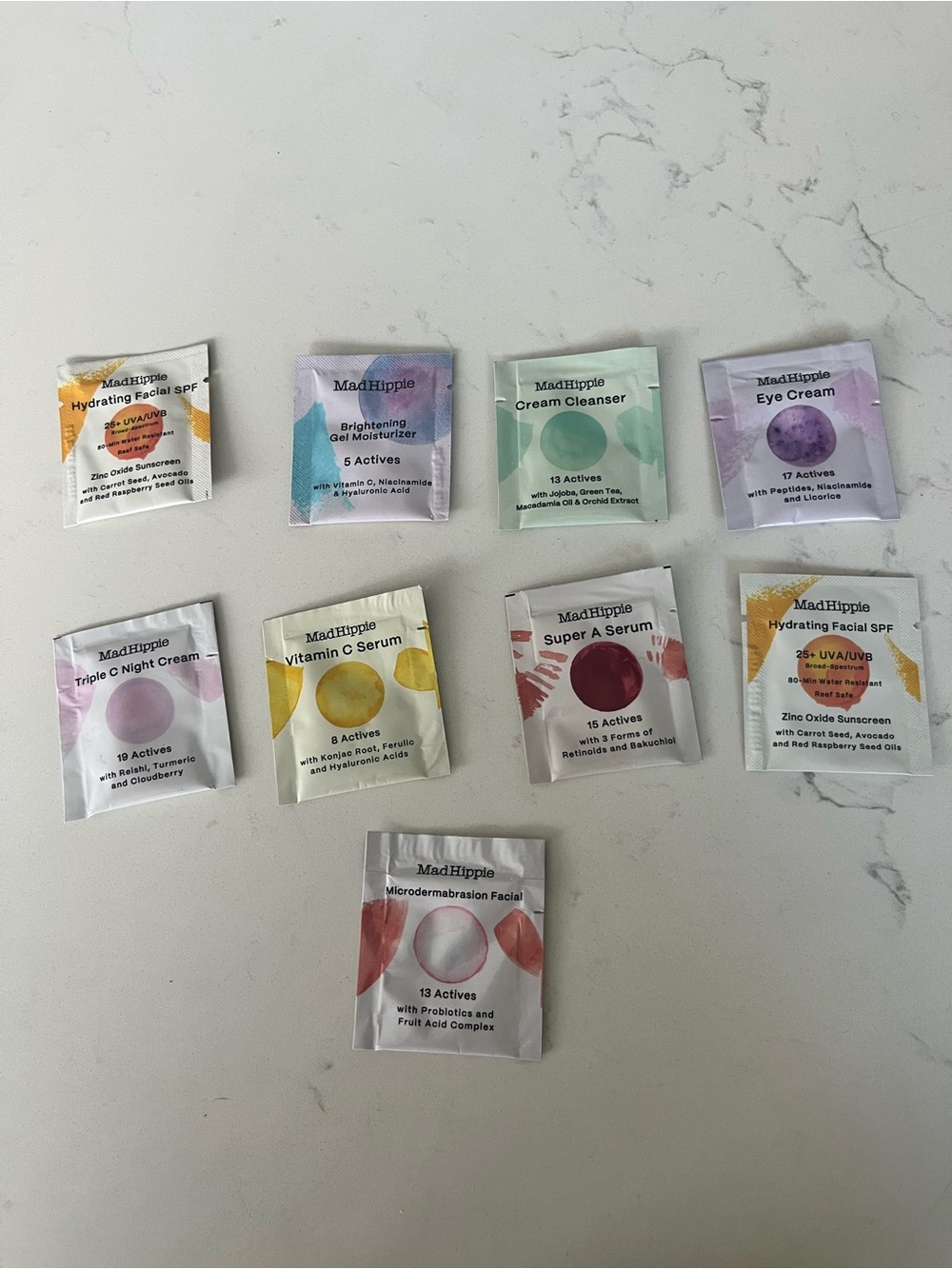 Mad Hippie Assorted Sample Skincare Pack - Multi-Color